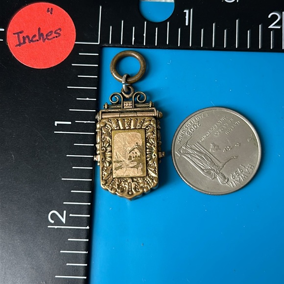 🖤Victorian antique locket pendant - Picture 11 of 14